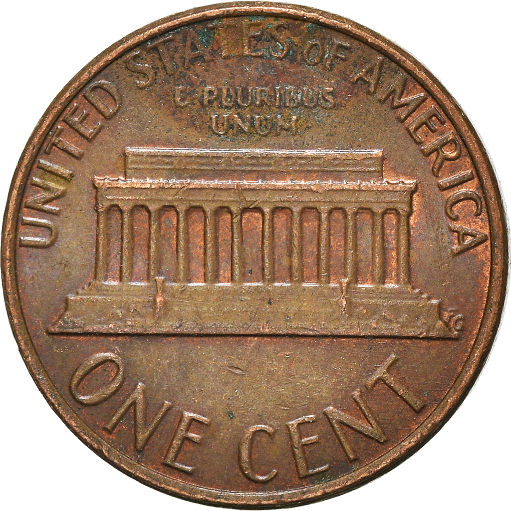 Moneda, Estados Unidos, Cent, 1980