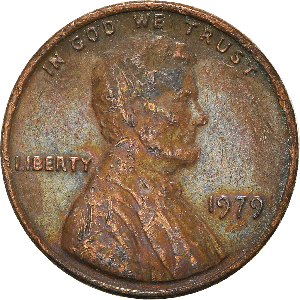 Moneda, Estados Unidos, Cent, 1979
