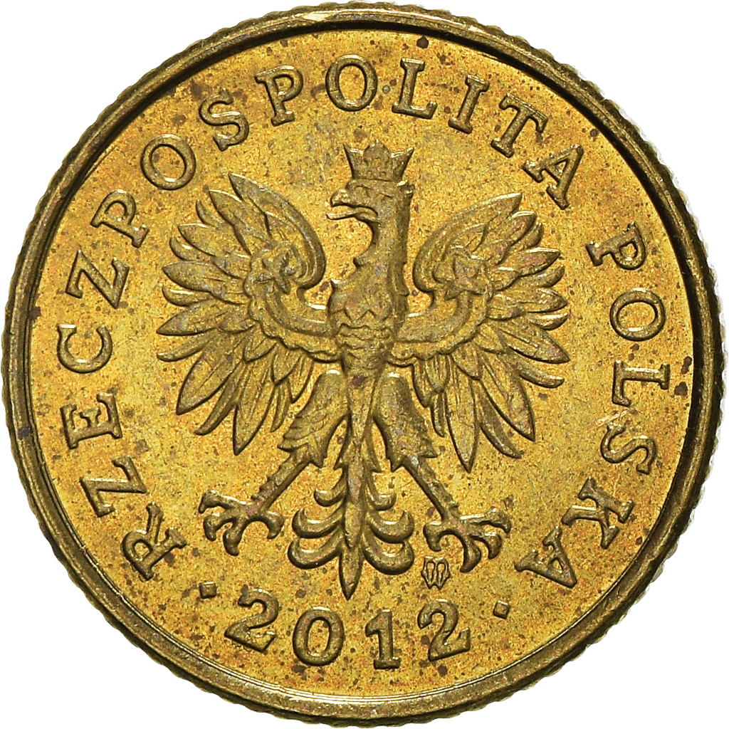 Moneda, Polonia, Grosz, 2012