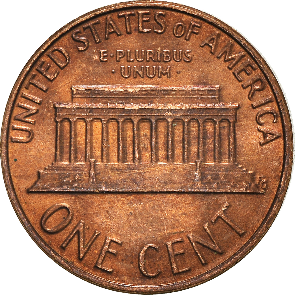 Moneda, Estados Unidos, Cent, 1975