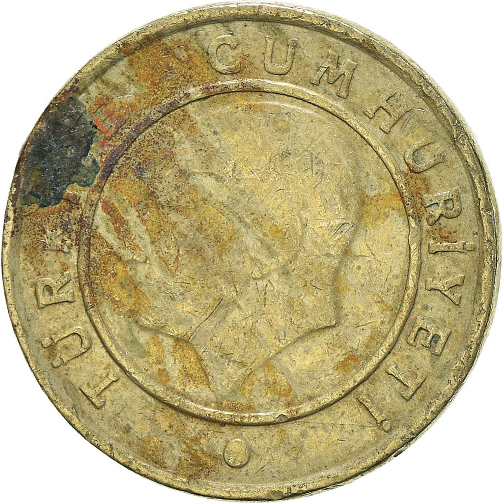 Moneda, Turquía, 5 Kurus, 2009