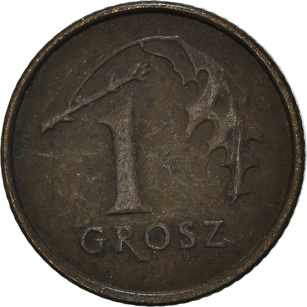 Moneda, Polonia, Grosz, 2007