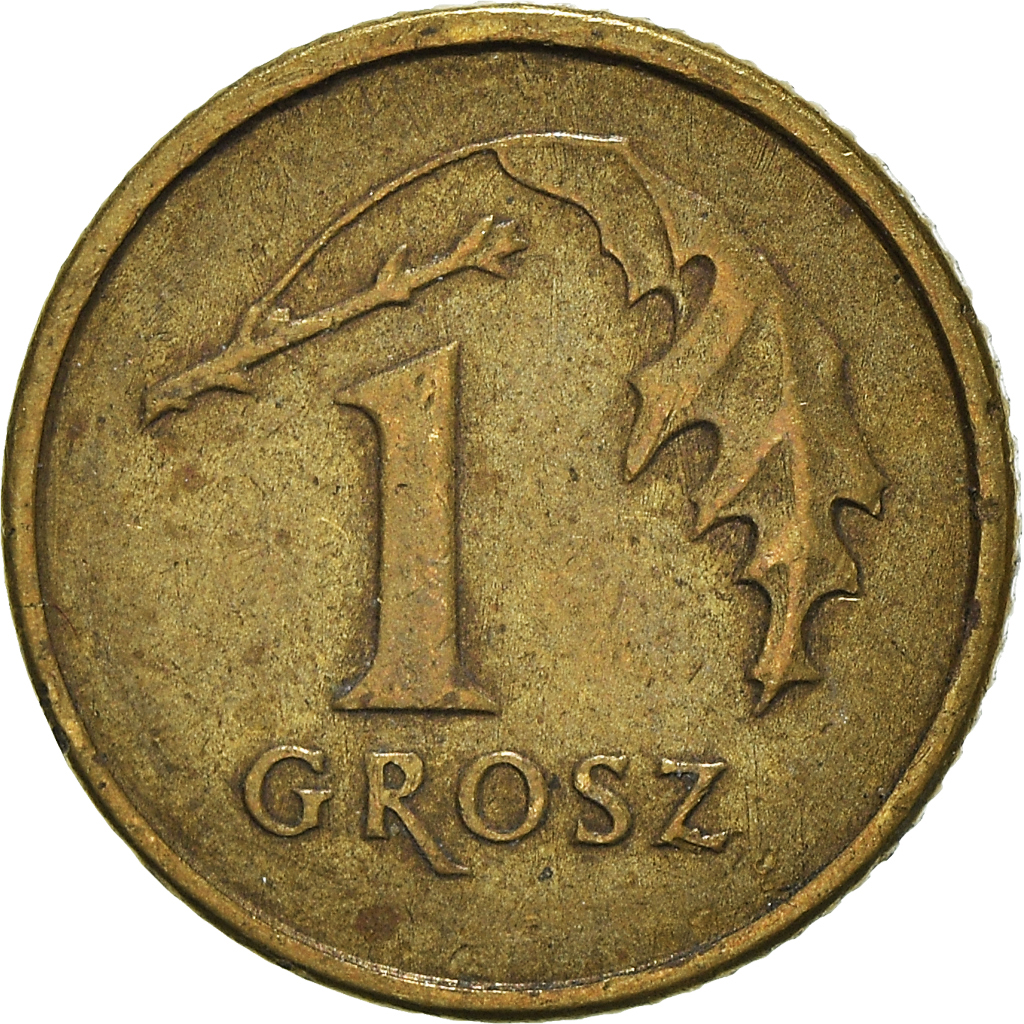 Moneda, Polonia, Grosz, 1998