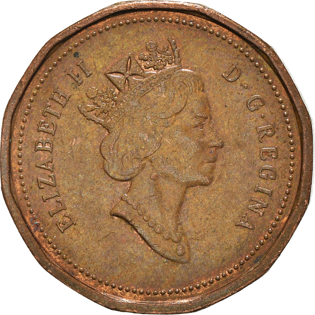 Moneda, Canadá, Cent, 1993