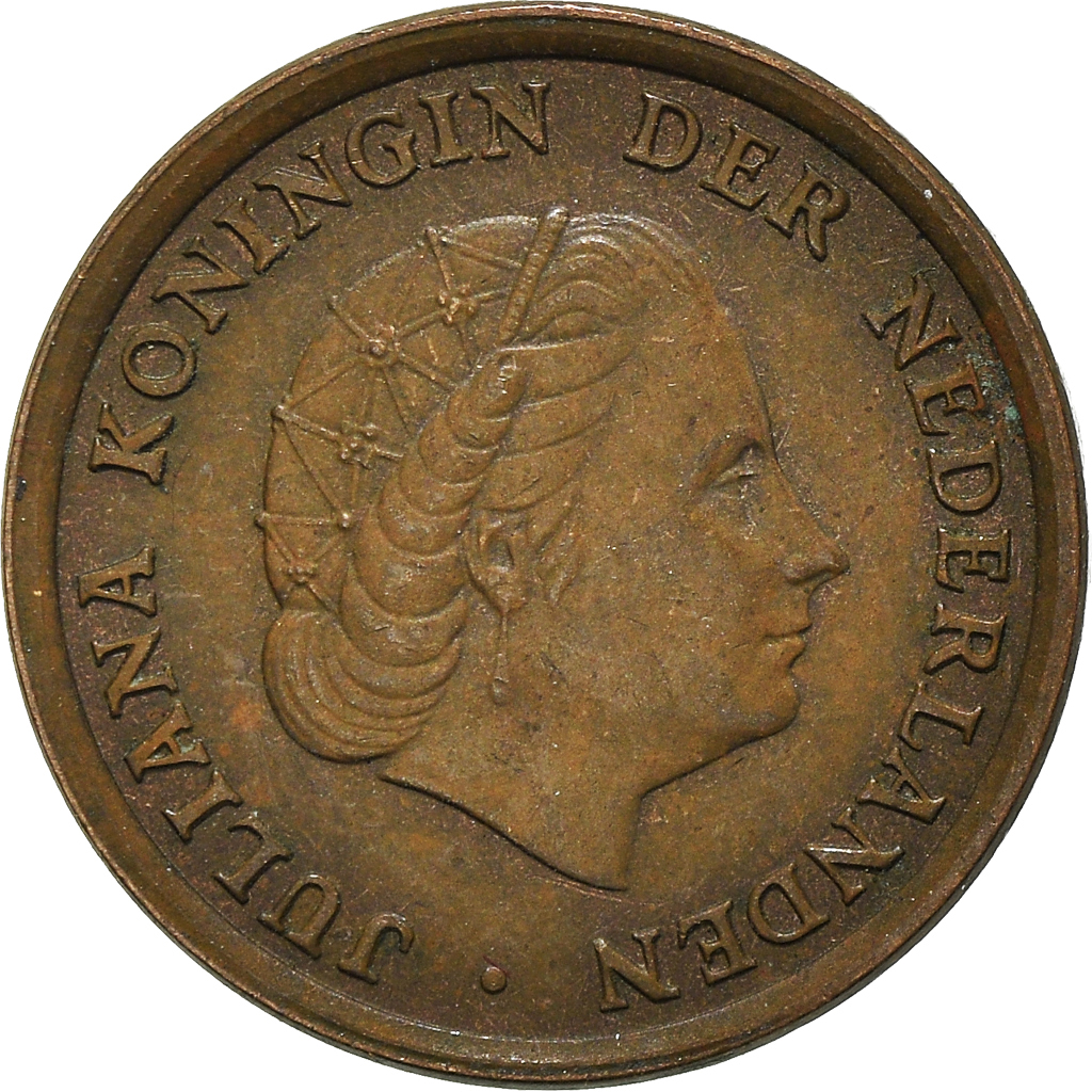 Moneda, Países Bajos, Cent, 1962