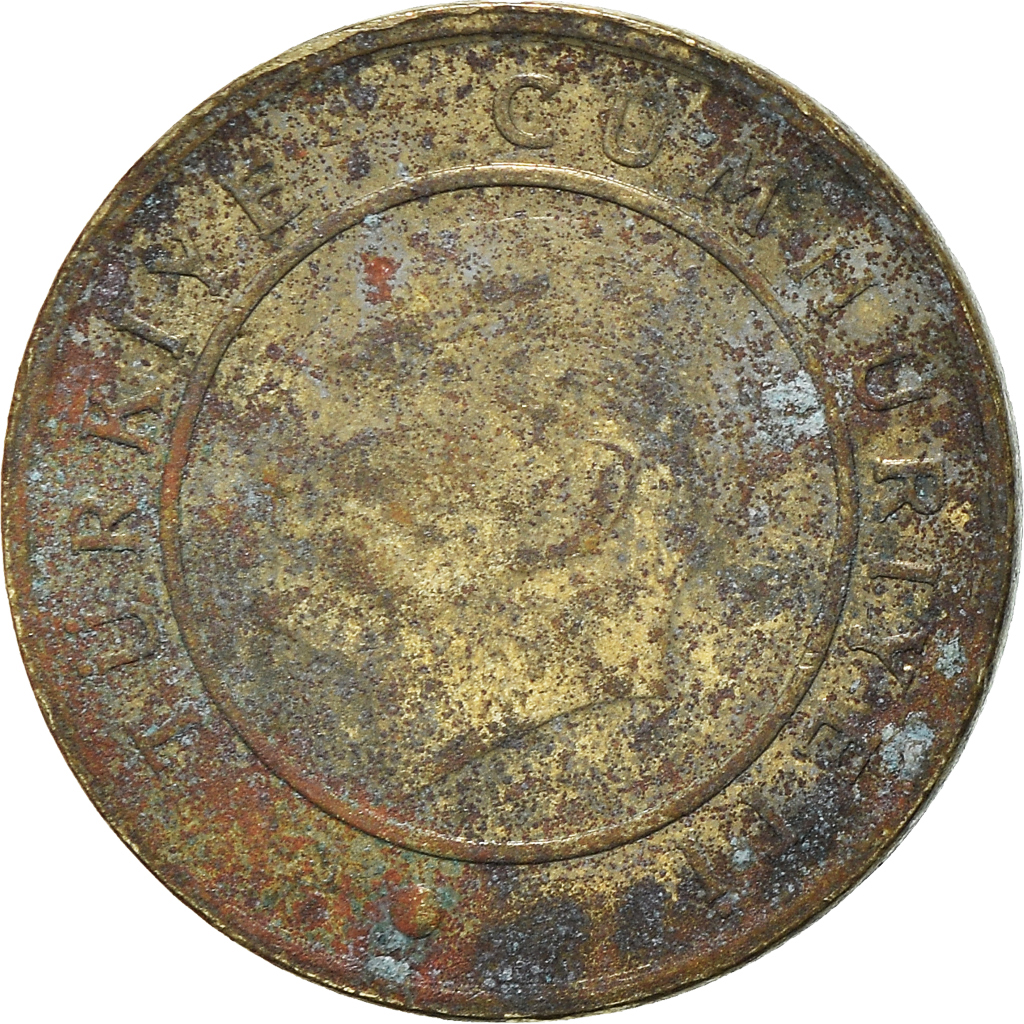 Moneda, Turquía, 5 Kurus, 2010