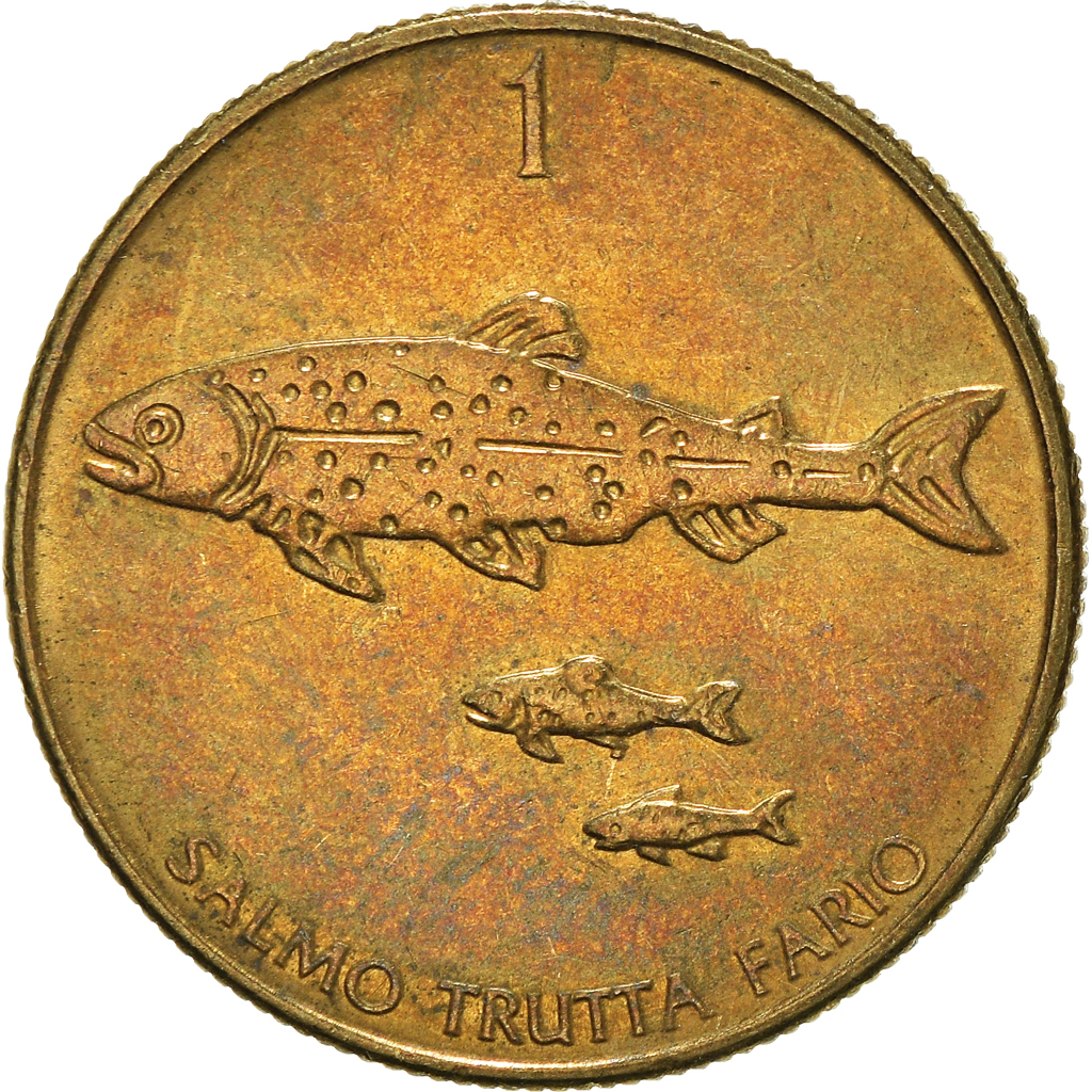 Moneda, Eslovenia, Tolar, 1995