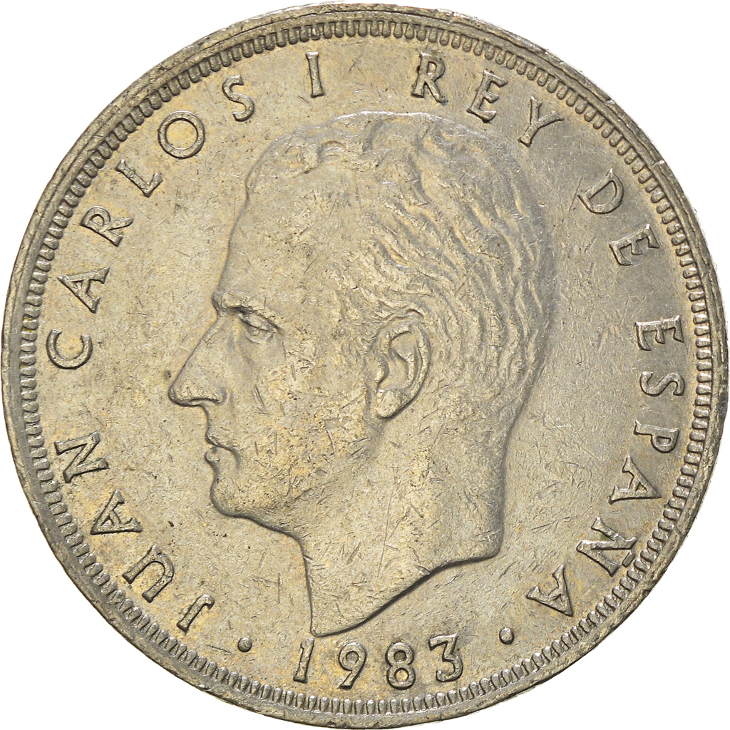 Moneda, España, 25 Pesetas, 1983