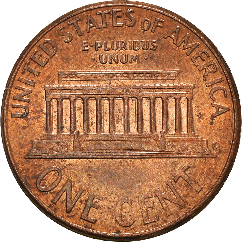 Moneda, Estados Unidos, Cent, 2001