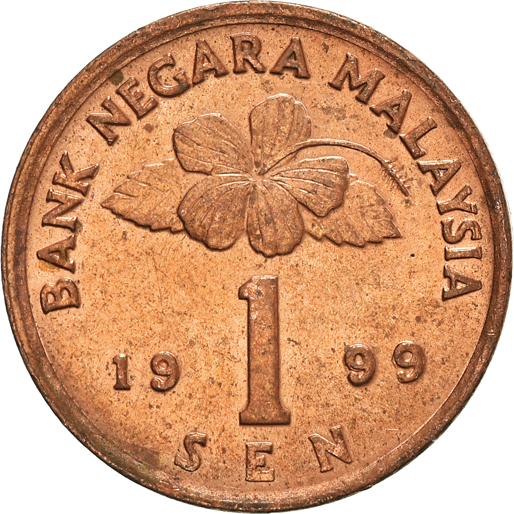 Moneda, Malasia, Sen, 1999