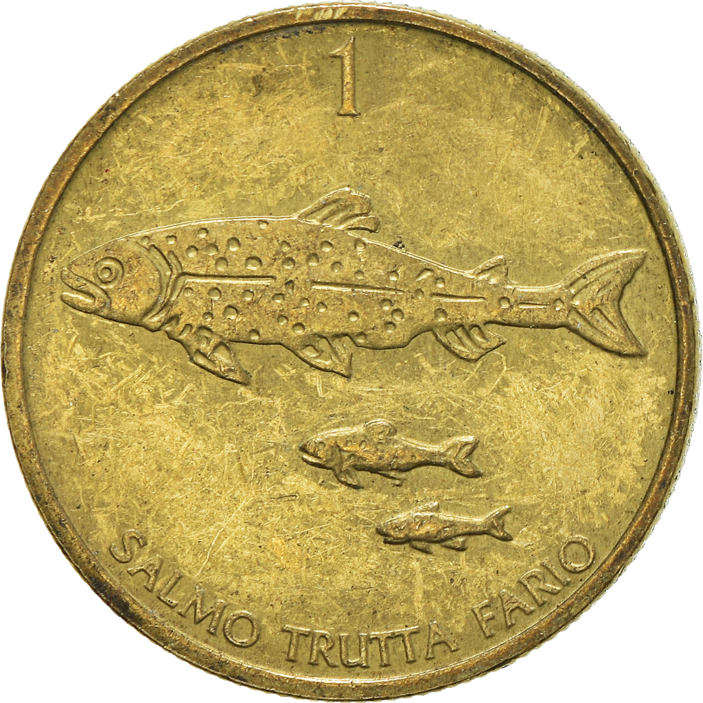 Moneda, Eslovenia, Tolar, 1996