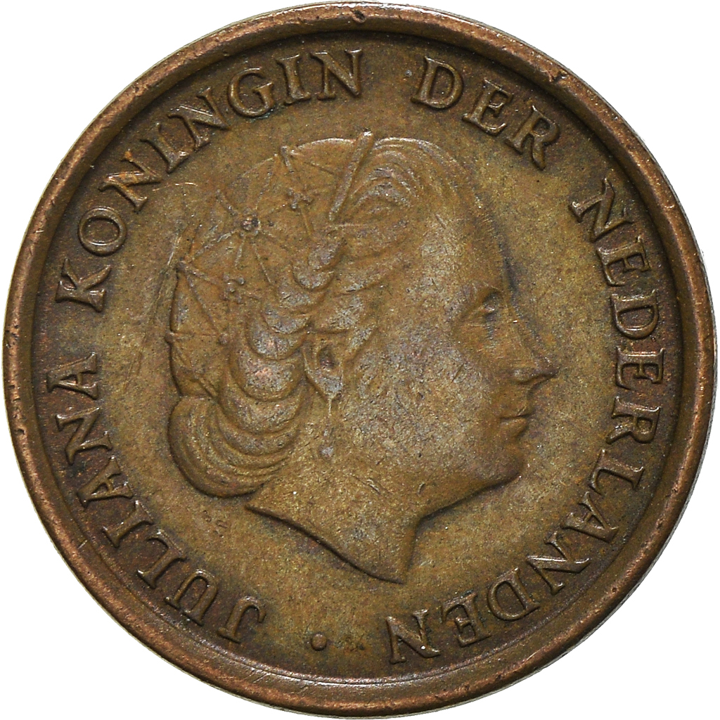 Moneda, Países Bajos, Cent, 1972