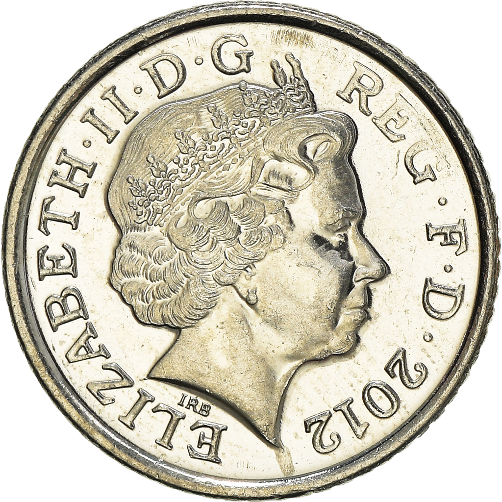 Moneda, Gran Bretaña, 5 Pence, 2012