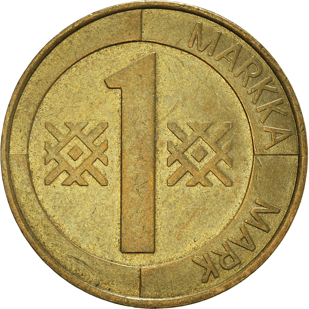 Moneda, Finlandia, Markka, 1994