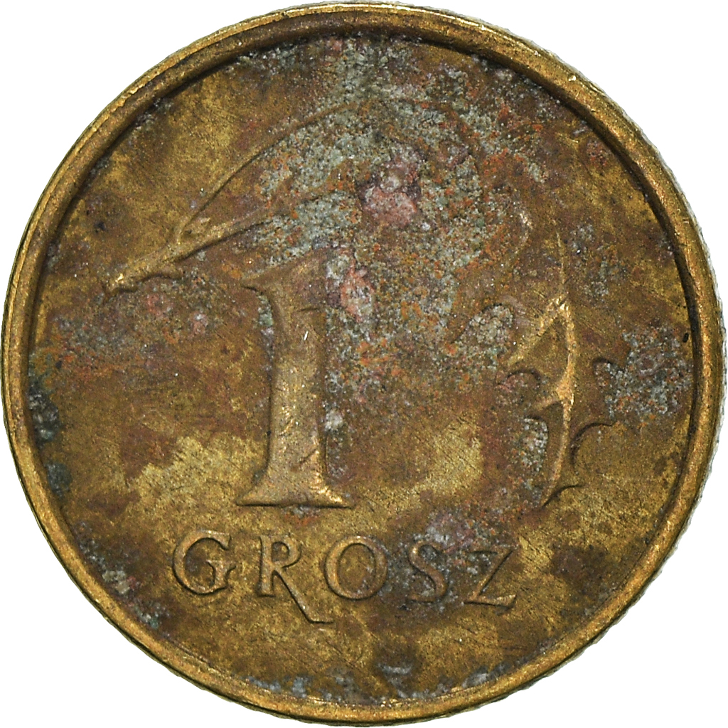 Moneda, Polonia, Grosz, 2007