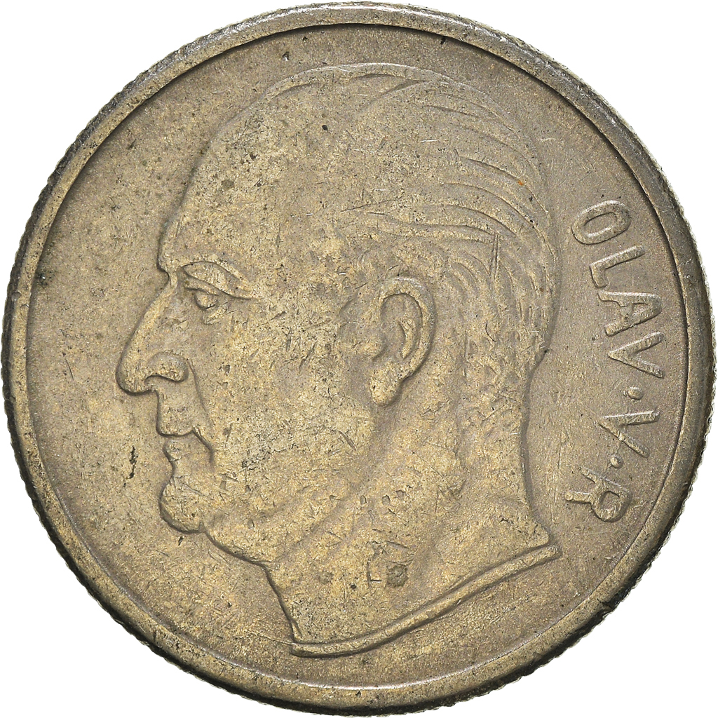 Moneda, Noruega, Krone, 1968