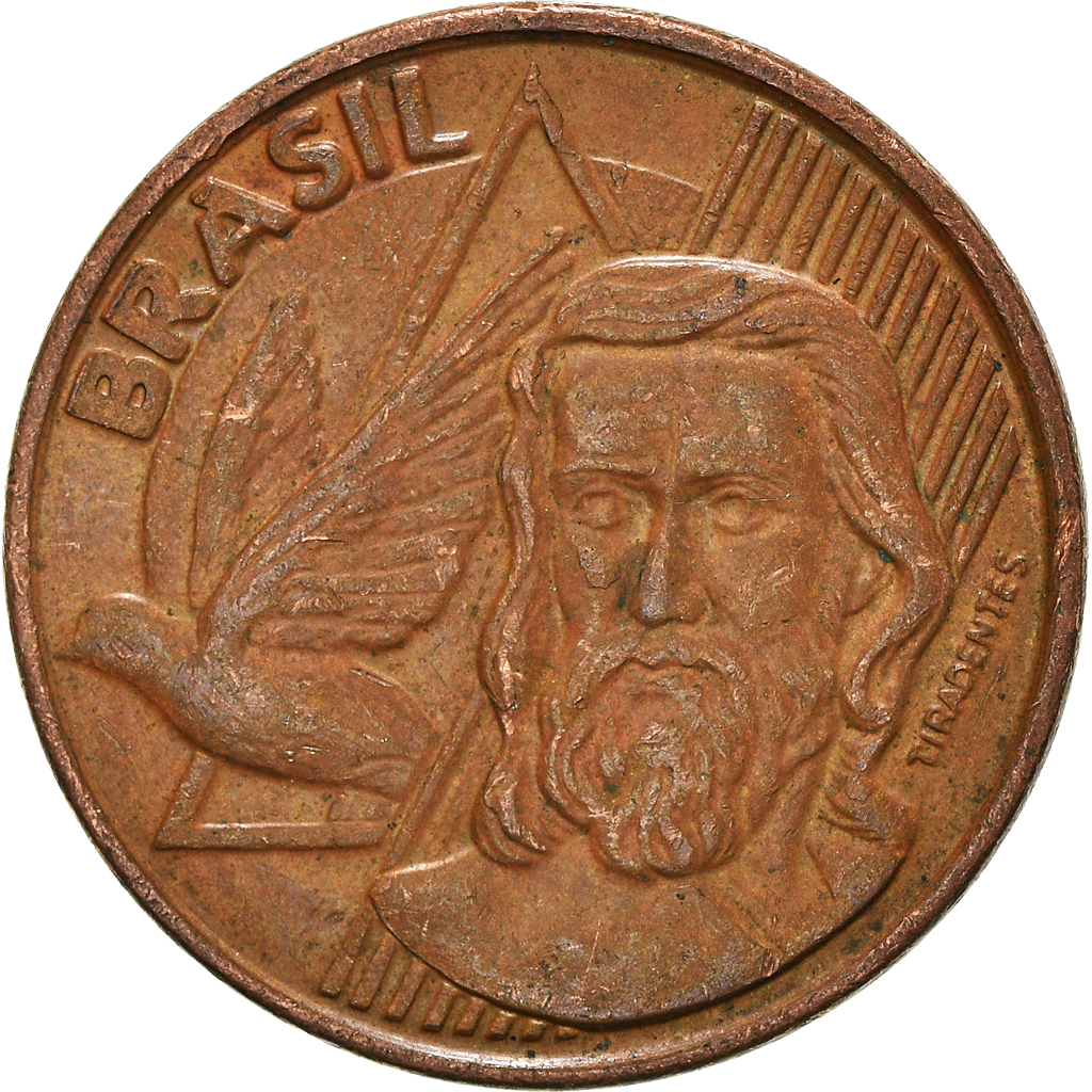 Moneda, Brasil, 5 Centavos, 2002