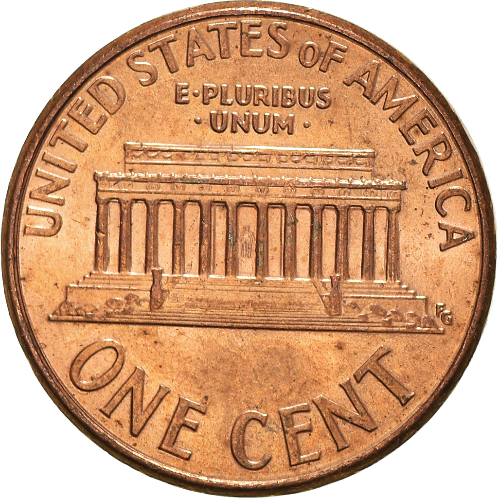 Moneda, Estados Unidos, Cent, 2001