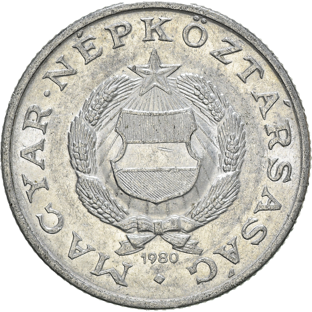 Moneda, Hungría, Forint, 1980