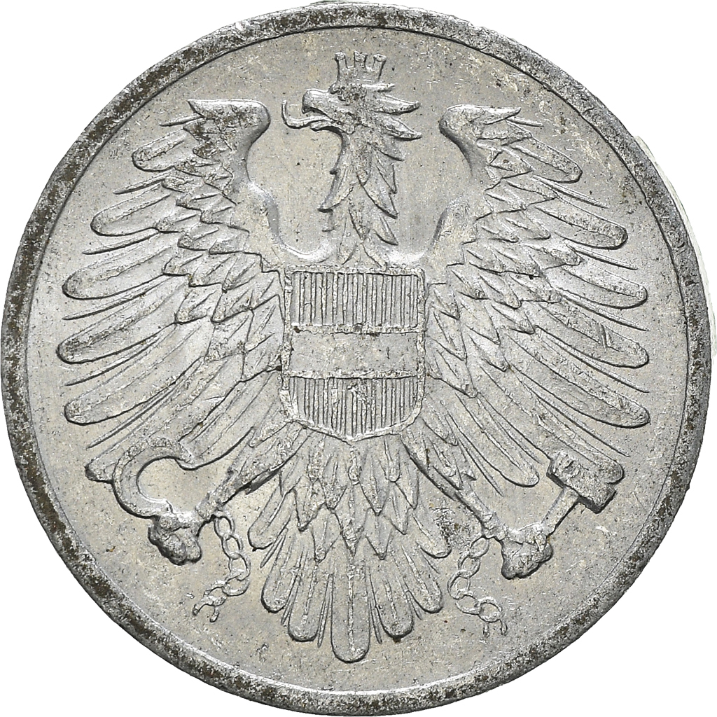 Moneda, Austria, 2 Groschen, 1957