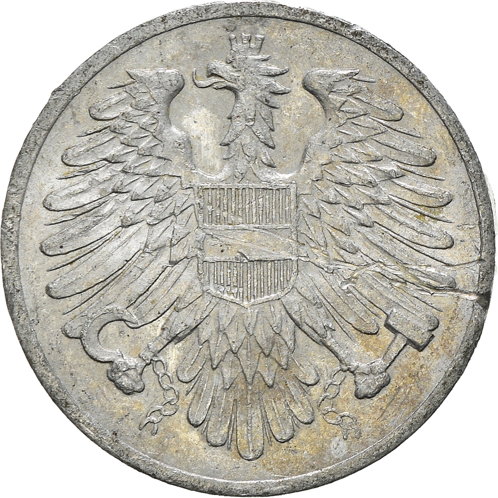 Moneda, Austria, 2 Groschen, 1952