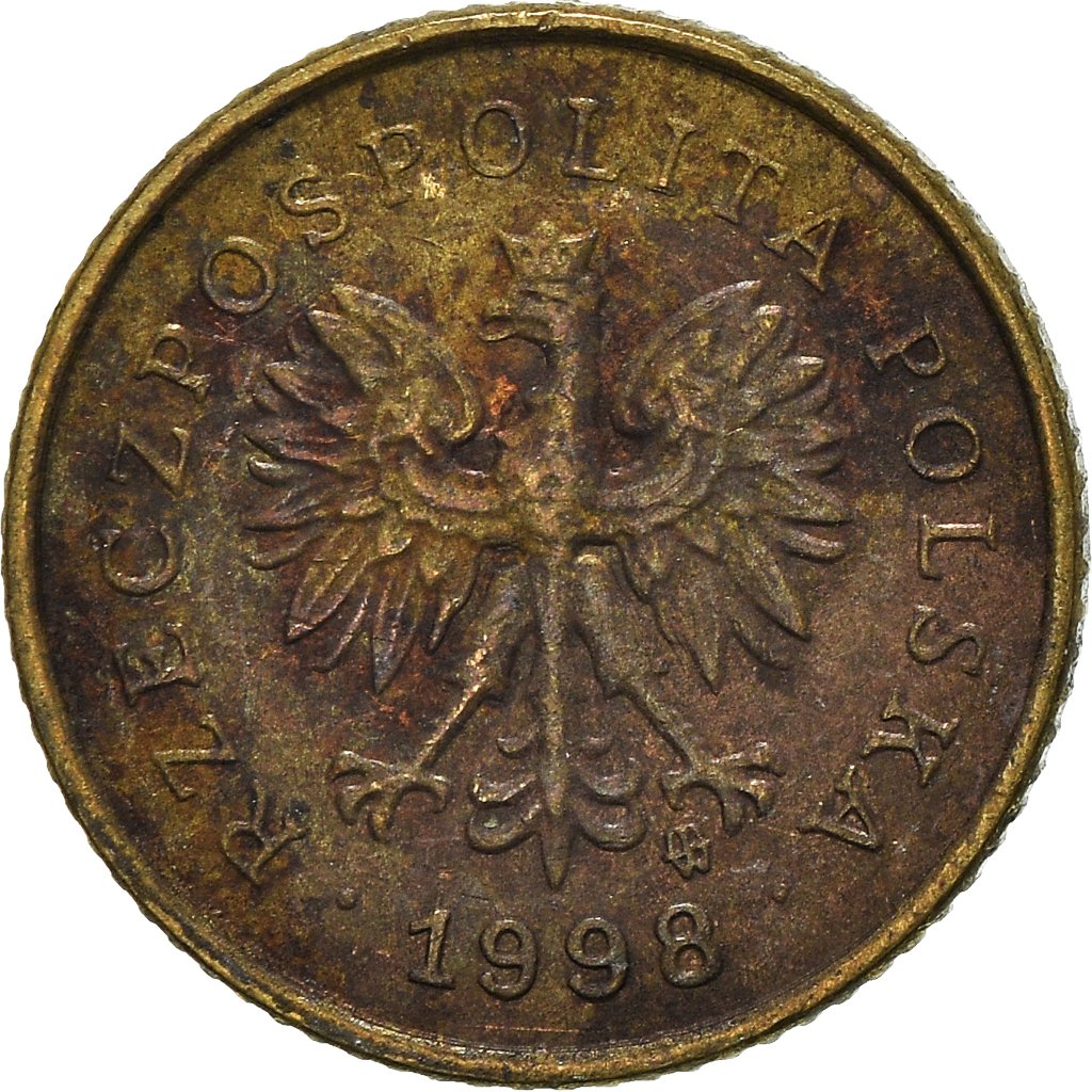 Moneda, Polonia, Grosz, 1998