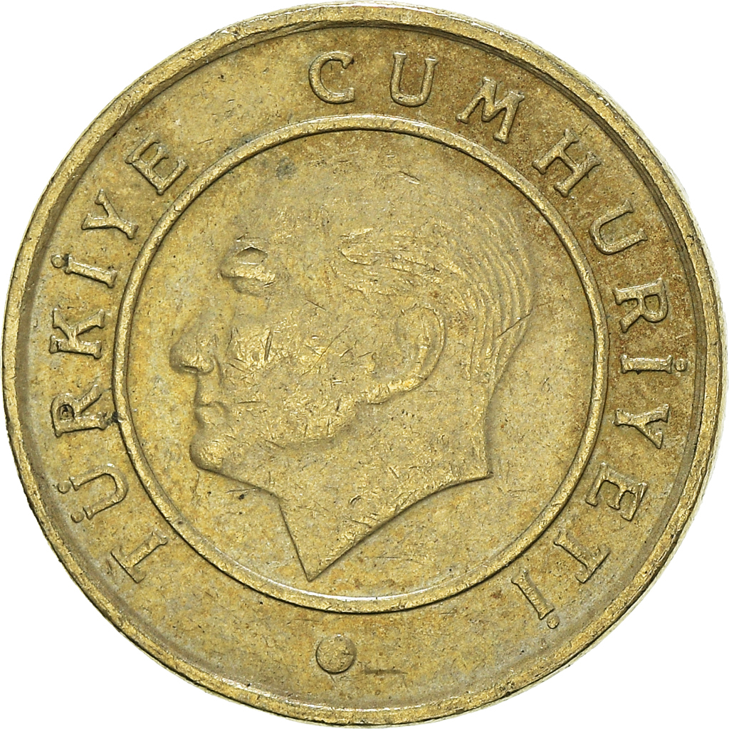 Moneda, Turquía, 5 Kurus, 2009