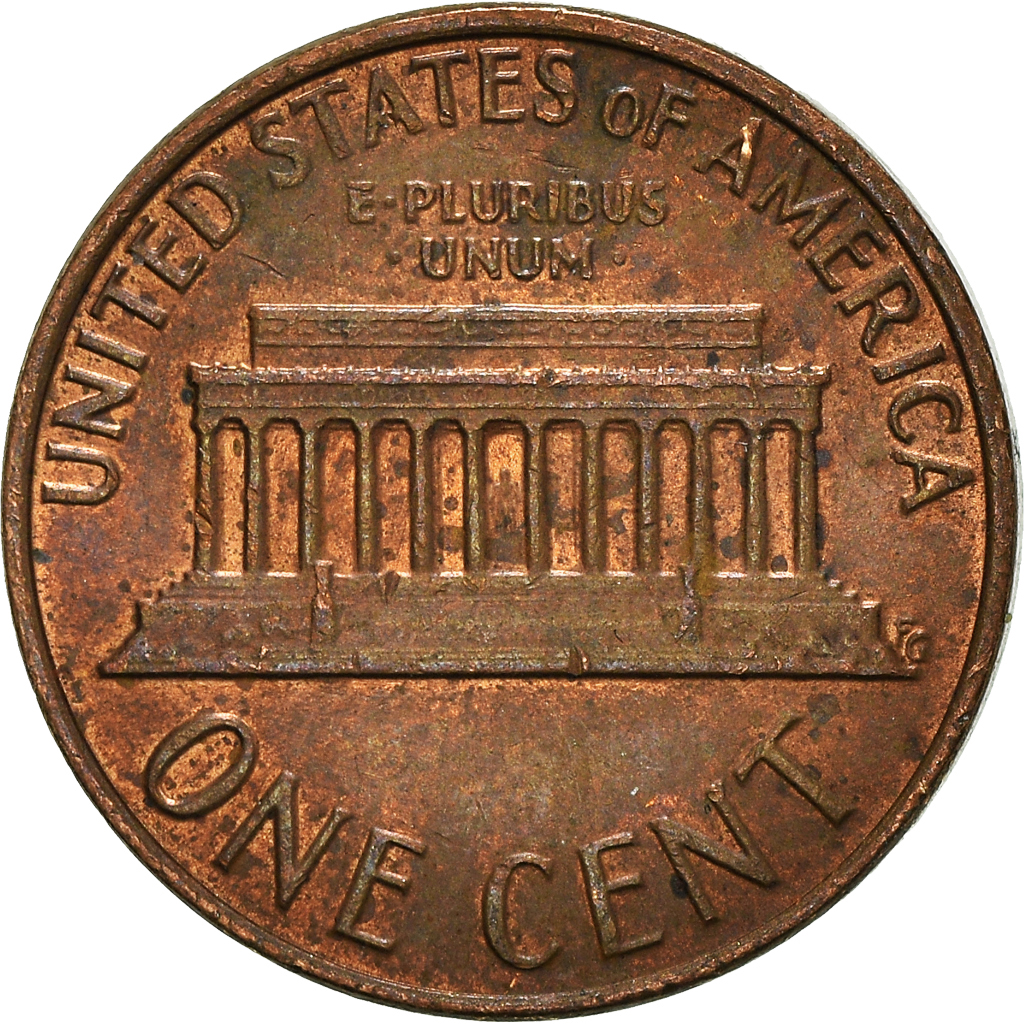 Moneda, Estados Unidos, Cent, 1976