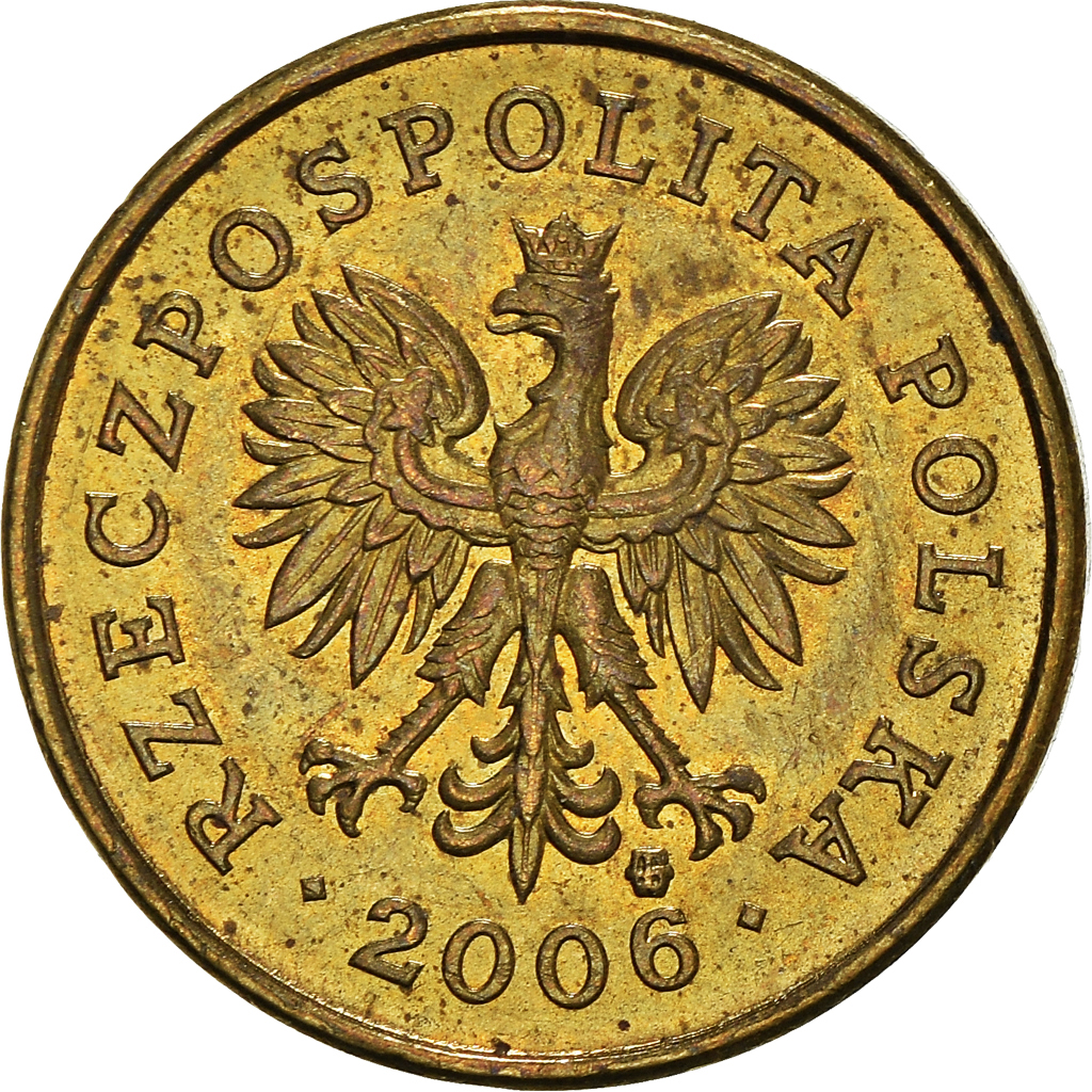 Moneda, Polonia, 2 Grosze, 2006