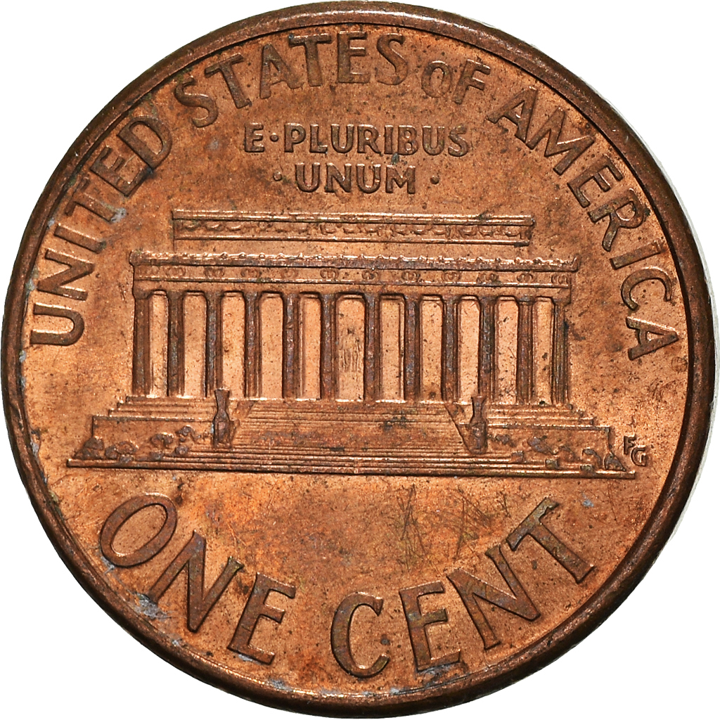 Moneda, Estados Unidos, Cent, 1997