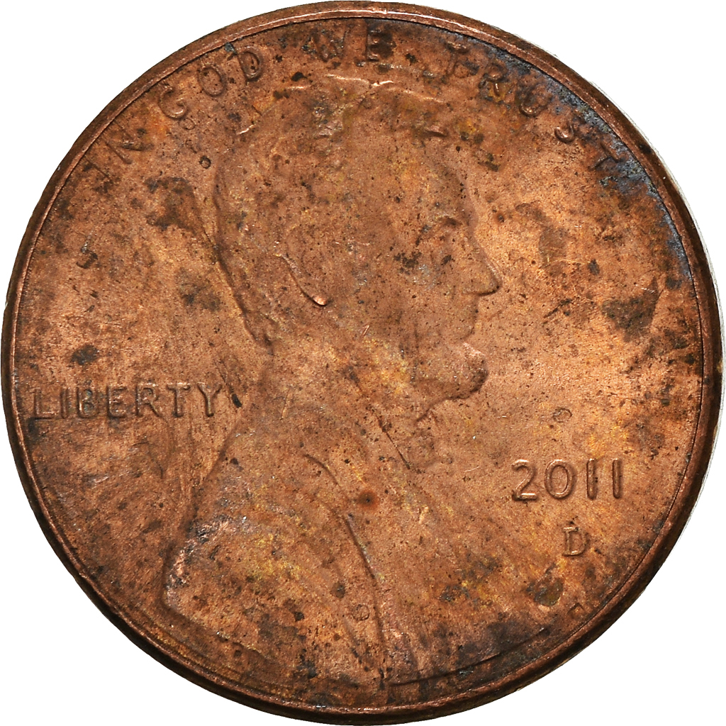 Moneda, Estados Unidos, Cent, 2011