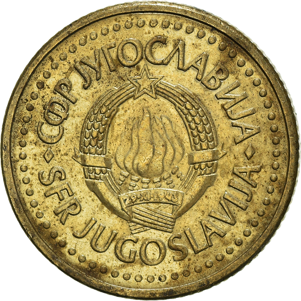 Moneda, Yugoslavia, Dinar, 1983