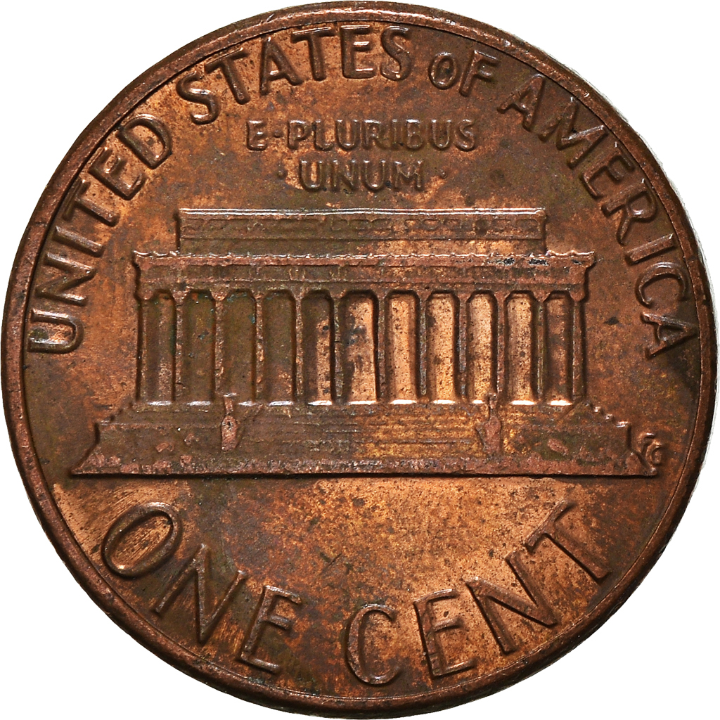 Moneda, Estados Unidos, Cent, 1985