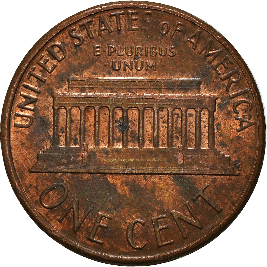 Moneda, Estados Unidos, Cent, 1986