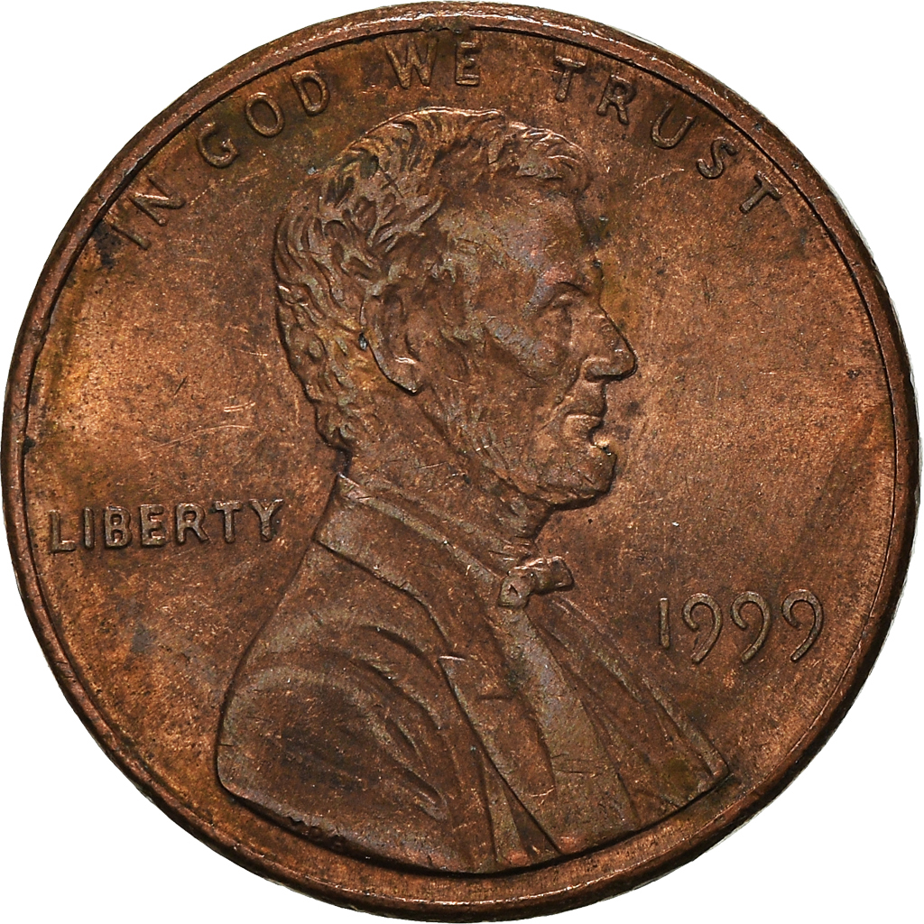 Moneda, Estados Unidos, Cent, 1999