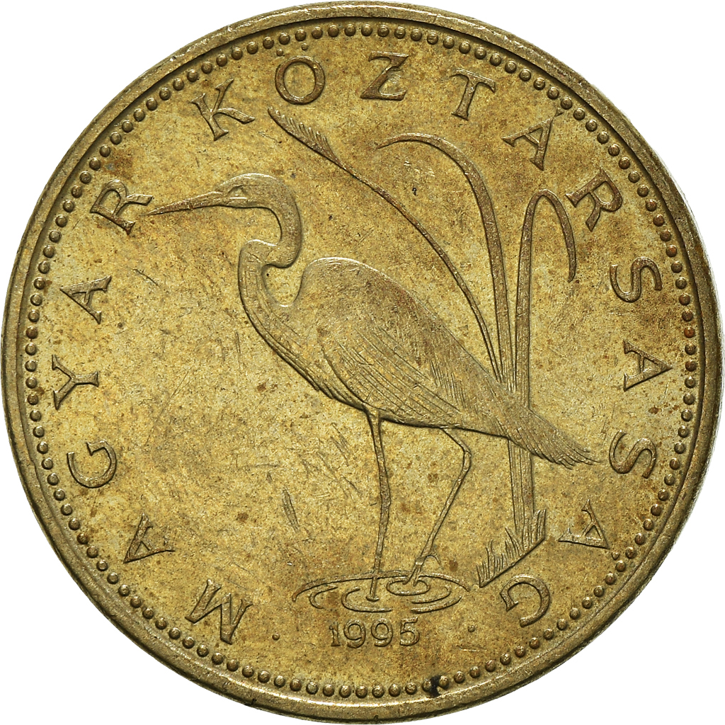 Moneda, Hungría, 5 Forint, 1995