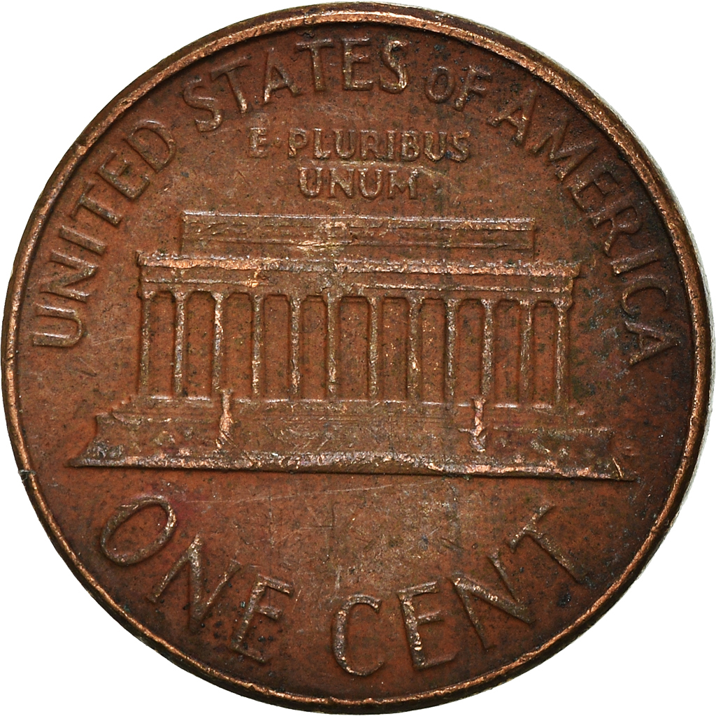 Moneda, Estados Unidos, Cent, 1963