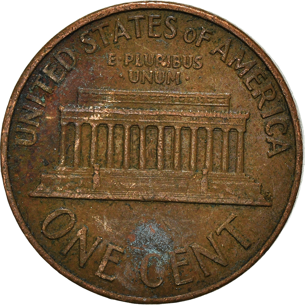 Moneda, Estados Unidos, Cent, 1964