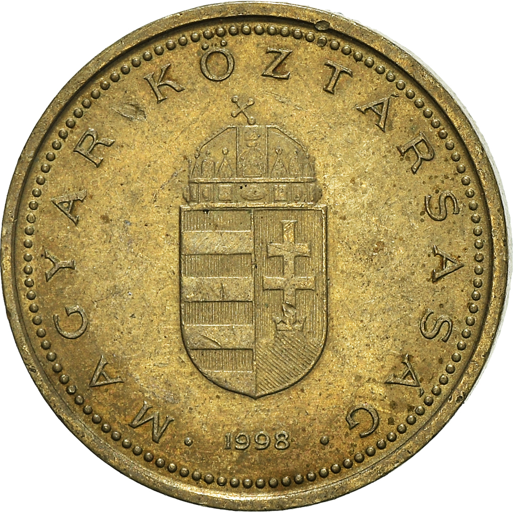 Moneda, Hungría, Forint, 1998