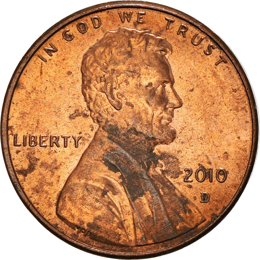Moneda, Estados Unidos, Cent, 2010