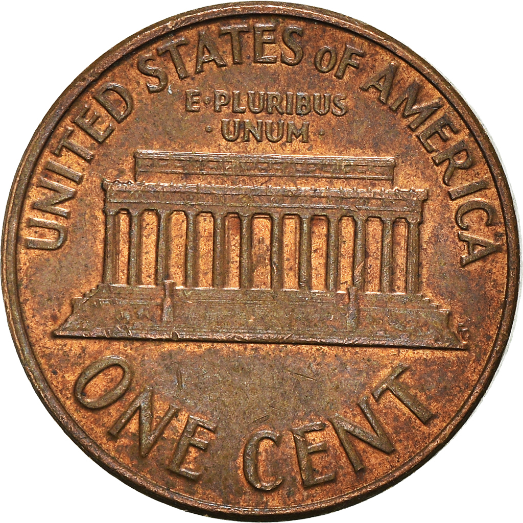 Moneda, Estados Unidos, Cent, 1960