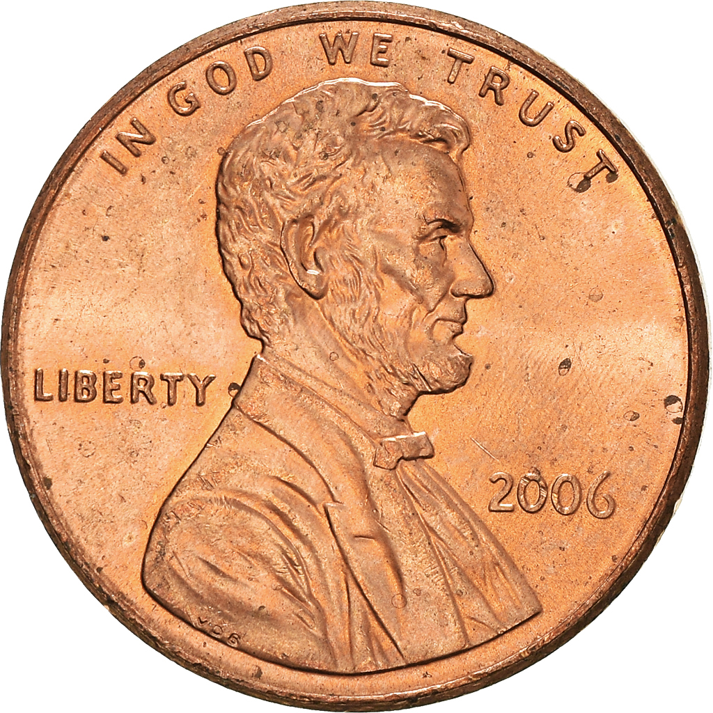 Moneda, Estados Unidos, Cent, 2006