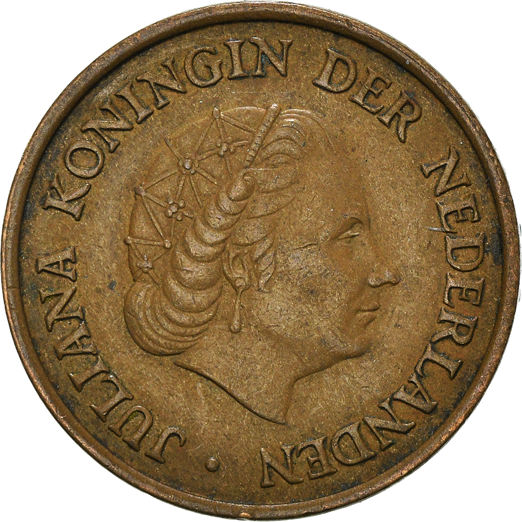 Moneda, Países Bajos, 5 Cents, 1961