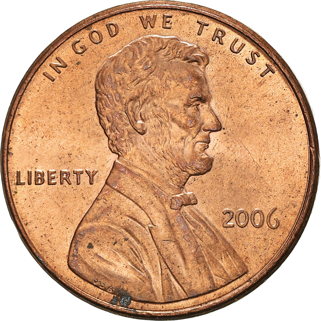 Moneda, Estados Unidos, Cent, 2006