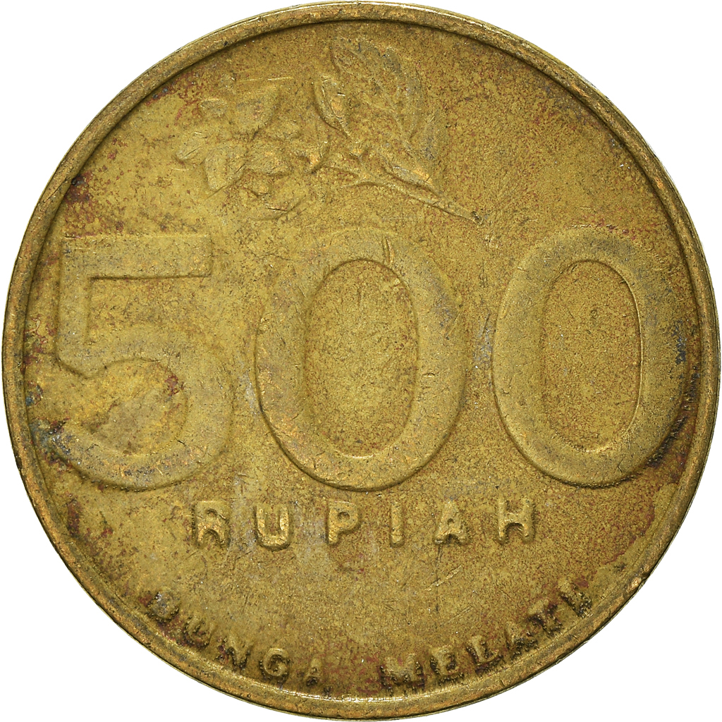 Moneda, Indonesia, 500 Rupiah, 2000