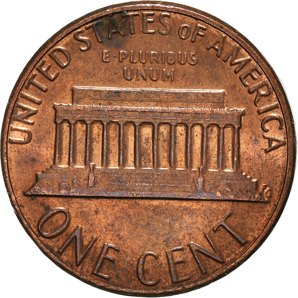 Moneda, Estados Unidos, Cent, 1985