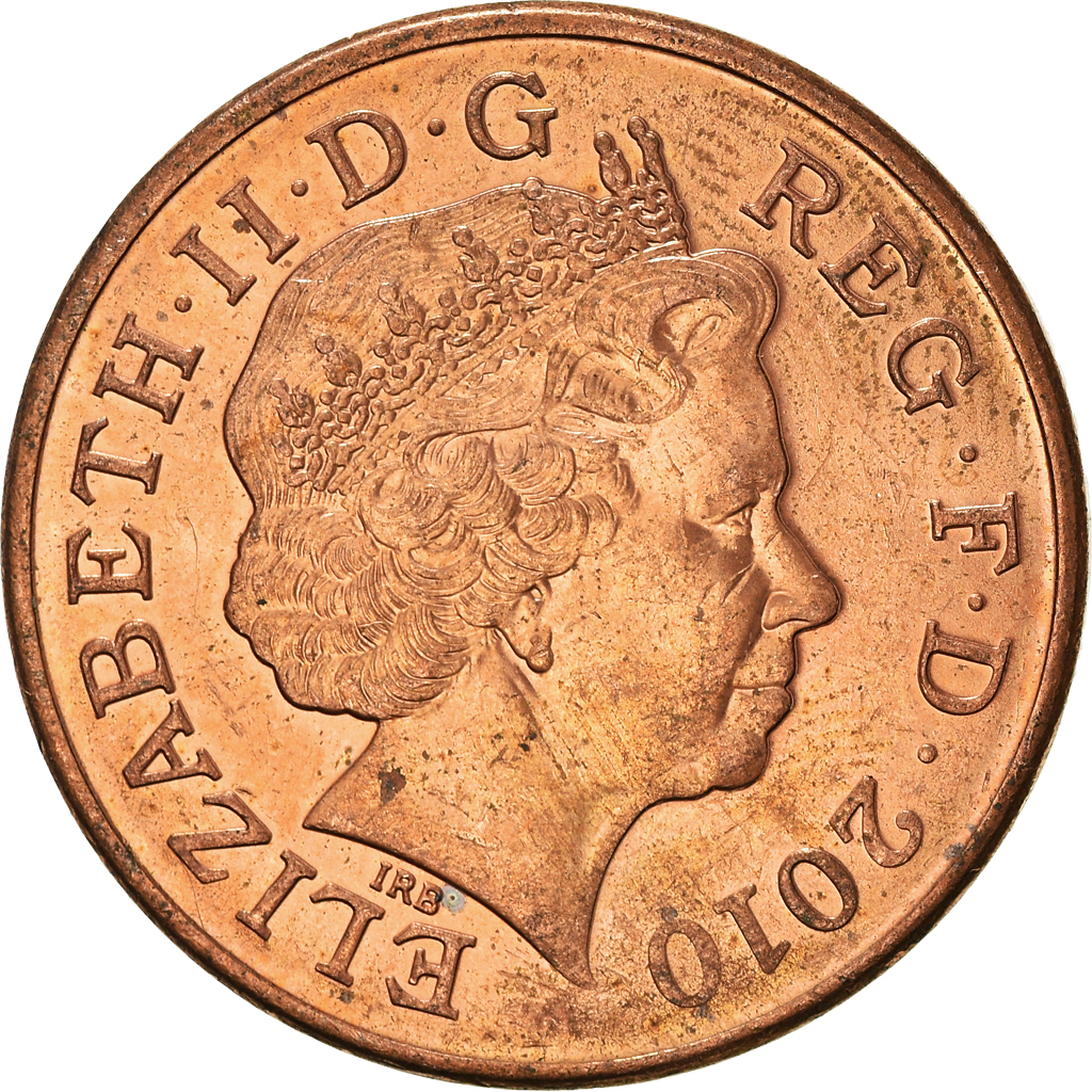 Moneda, Gran Bretaña, 2 Pence, 2010