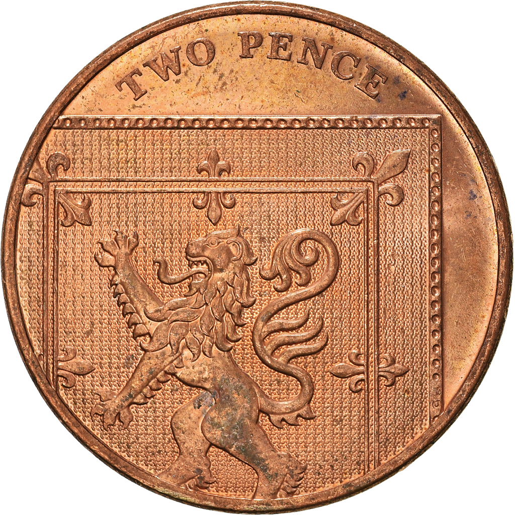 Moneda, Gran Bretaña, 2 Pence, 2010