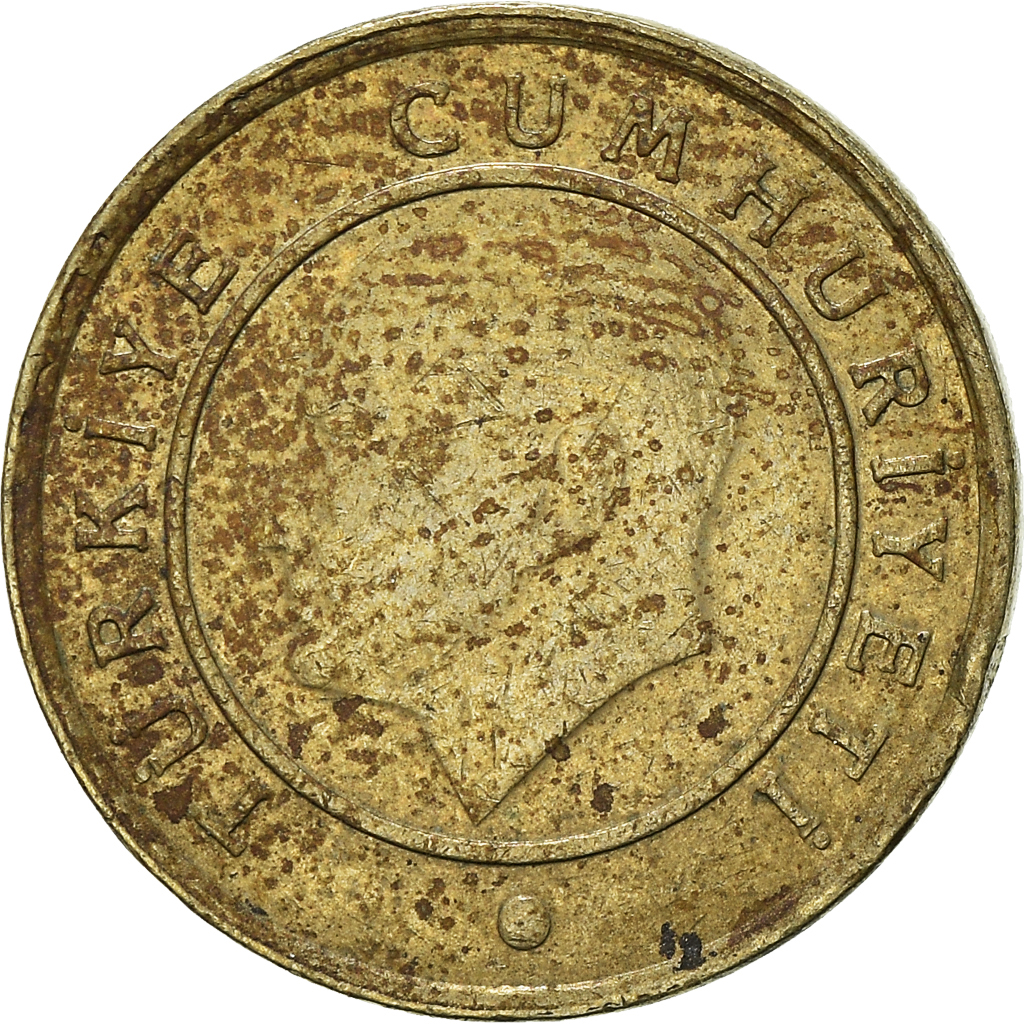 Moneda, Turquía, 5 Kurus, 2009