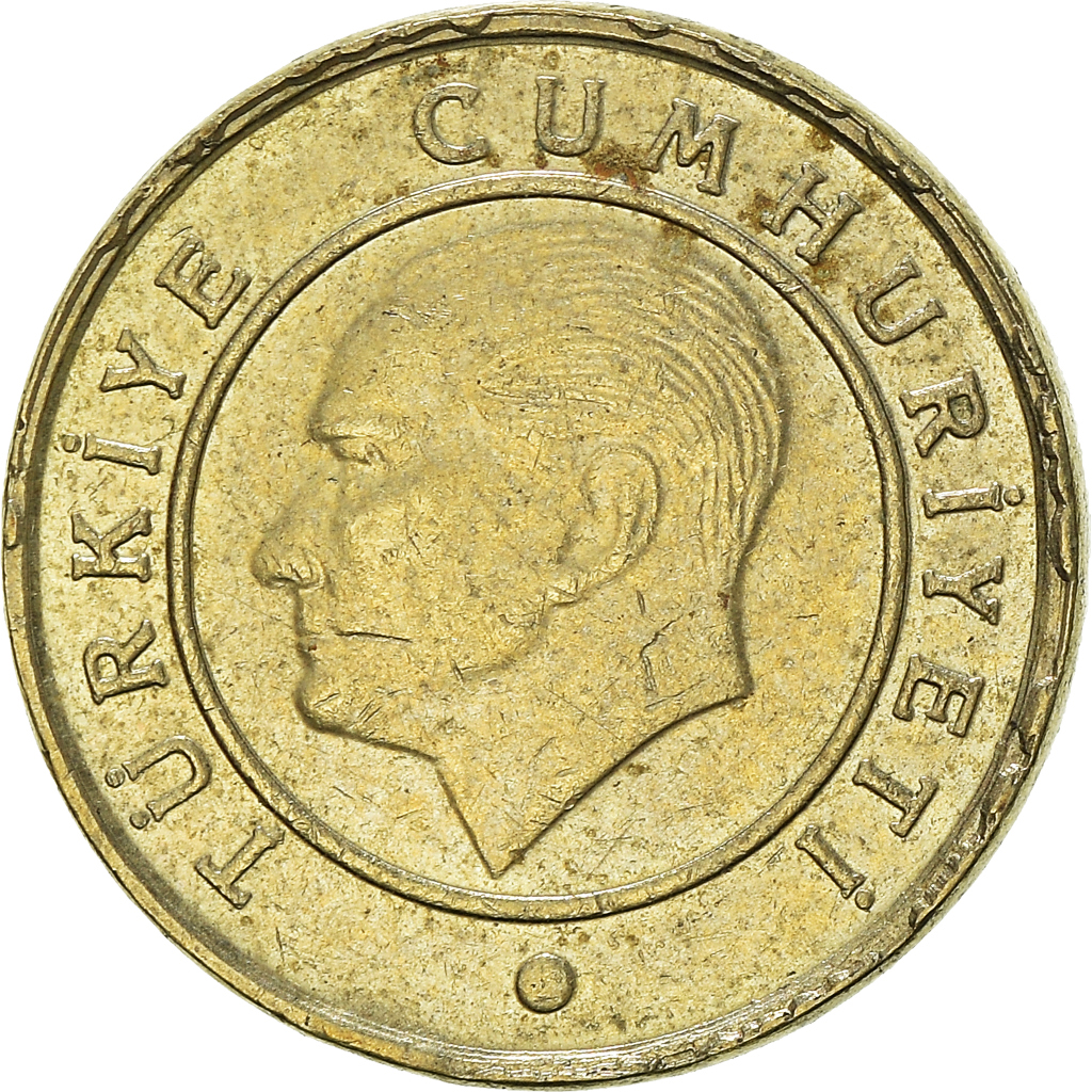 Moneda, Turquía, 5 Kurus, 2011